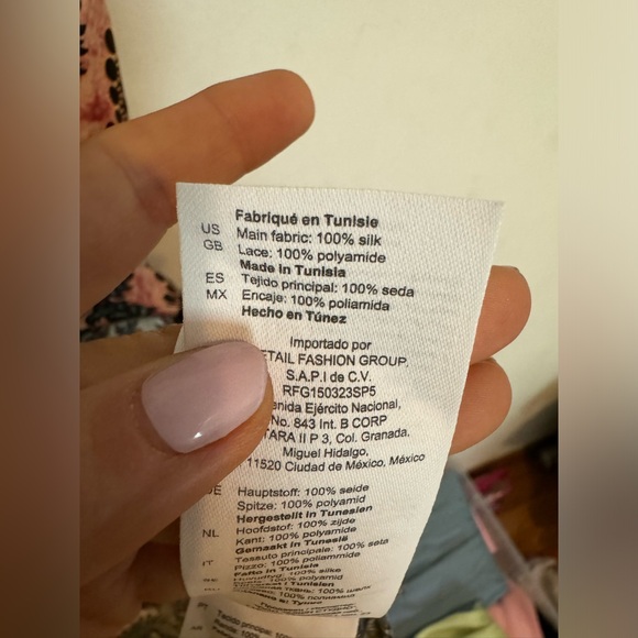 Size 36 Sandro lace silk dress - Picture 6 of 9